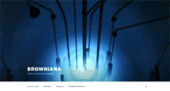 Desktop Screenshot of browniana.com
