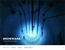 Tablet Screenshot of browniana.com